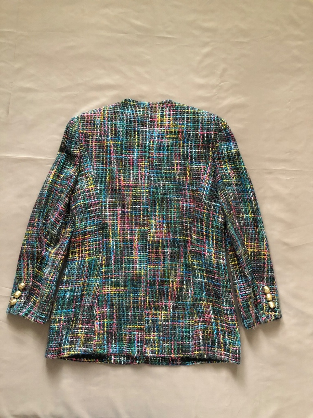 Multicoloured Wool Blend Jacket - Picture 4 of 4